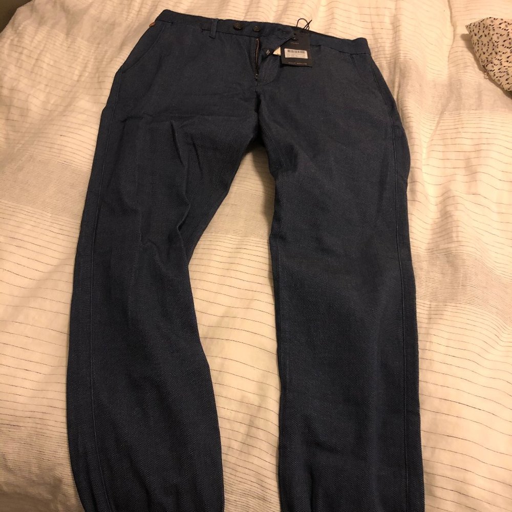Scotch and Soda - Denim / stretch joggers